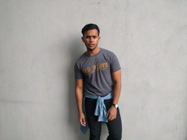 Grey Saseroba T-Shirt